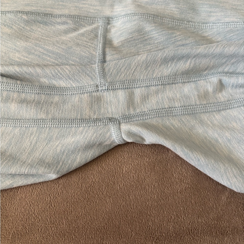 Victoria's Secret Light Blue Leggings with Side Cross Detail - Size 4 - Picture 6 of 7